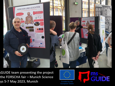 msGUIDE at the Forscha fair – Munich Science Days